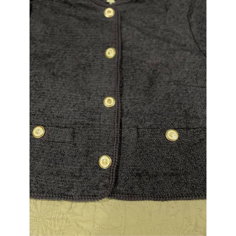 Free Assembly Navy Blue Knit Blazer Jacker Medium 8/10 New - Picture 2 of 8